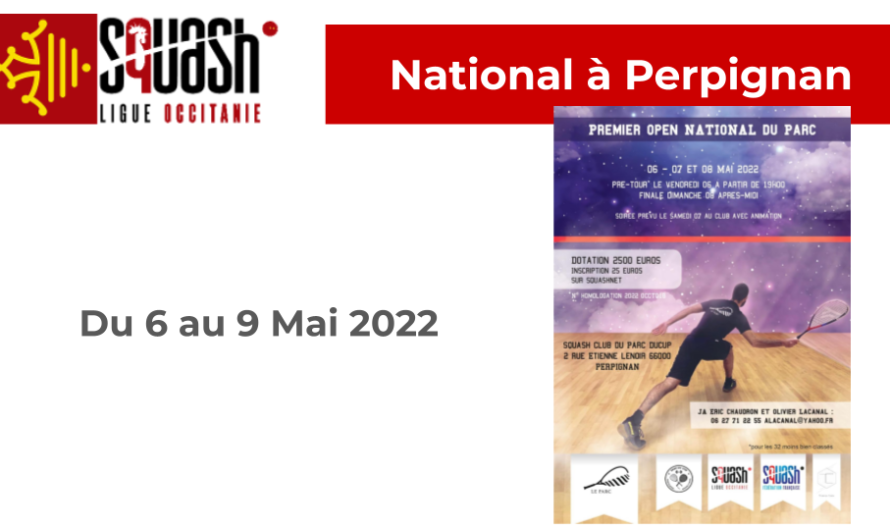 Open National Squash à Perpignan